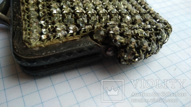 Кошелек камни тяж. металл текстиль, фото №8