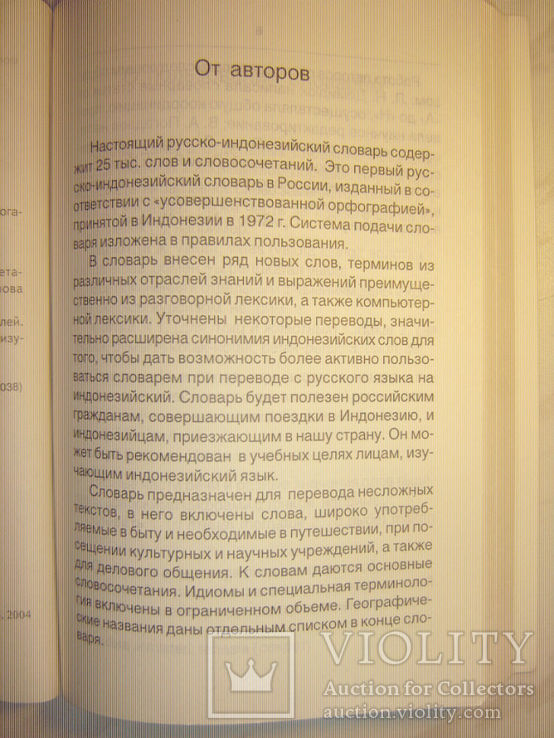 Русско-индонезийский словарь., фото №3