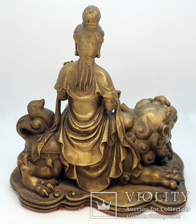 Бодхисатва Манджушри  - скульптура, фото №3