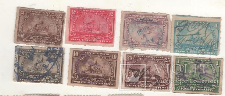 Не почтовые марки США конец 19 и 20 век, фото №3