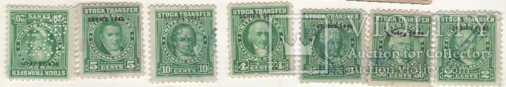 Не почтовые марки США конец 19 и 20 век, фото №4