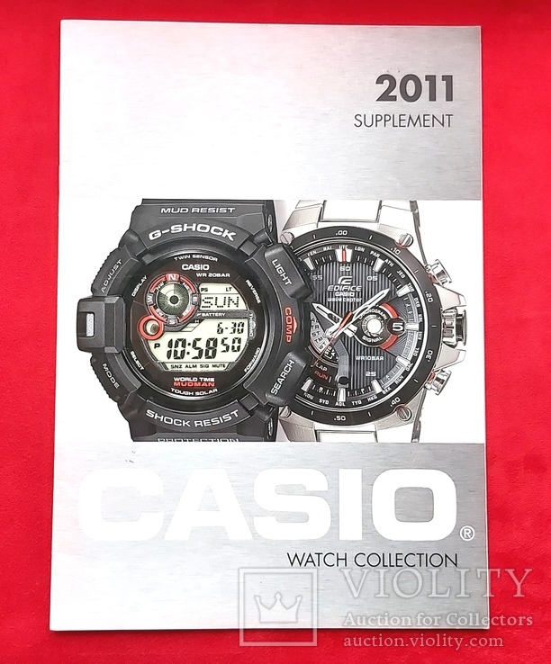 Каталог часов Casio 2011 г.