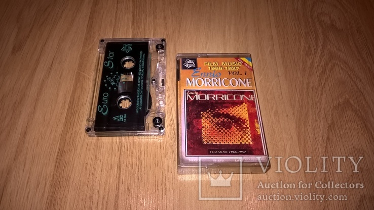 Ennio Morricone (Film Music. Vol-1) 1966-87. (MC). Кассета. Euro Star. Poland, фото №2