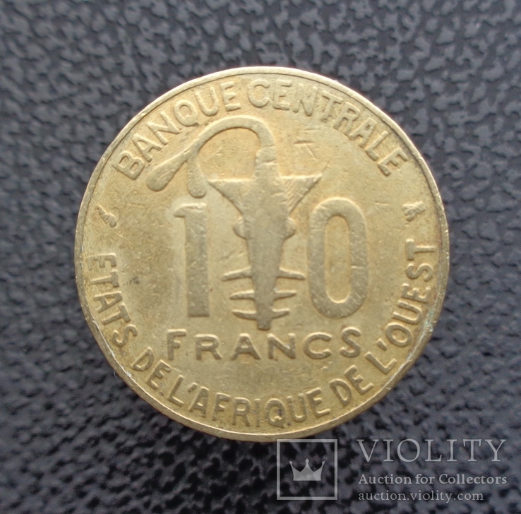 Западная Африка 10 франков 1997