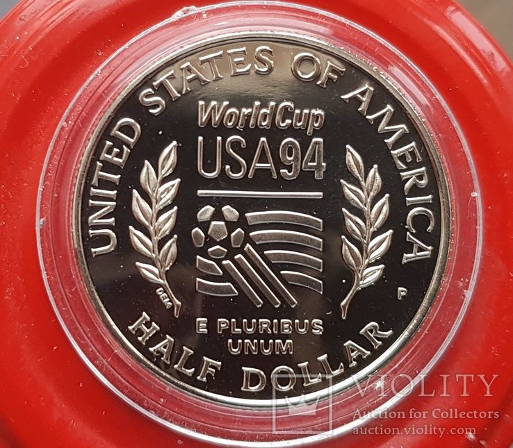 США 50 центов 1994 г Чемпионат мира по футболу 1994 года в США., фото №3