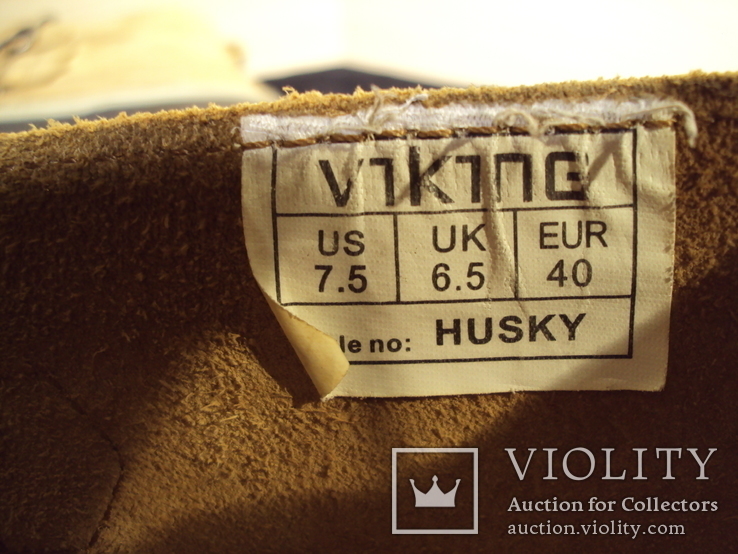 Сапоги резиновые на цигейке Viking 40-41 размер, фото №4