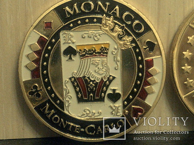 Poker Card-Guard Monaco - жетон сувенирный, фото №3