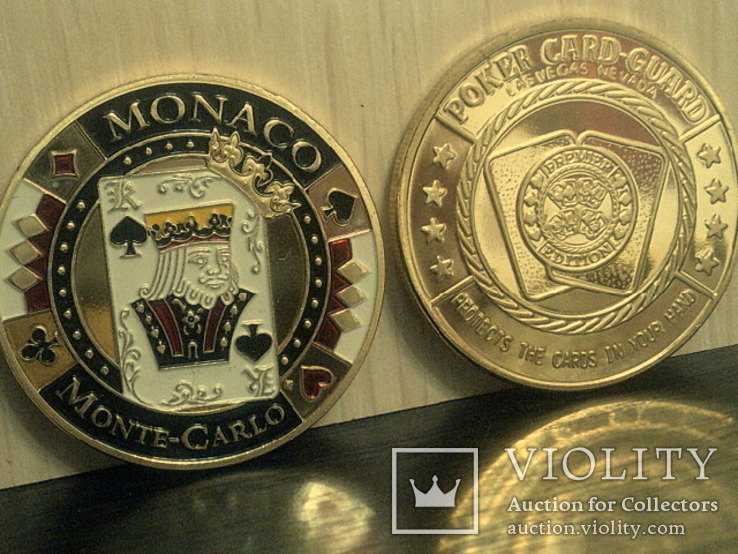 Poker Card-Guard Monaco - жетон сувенирный, фото №4