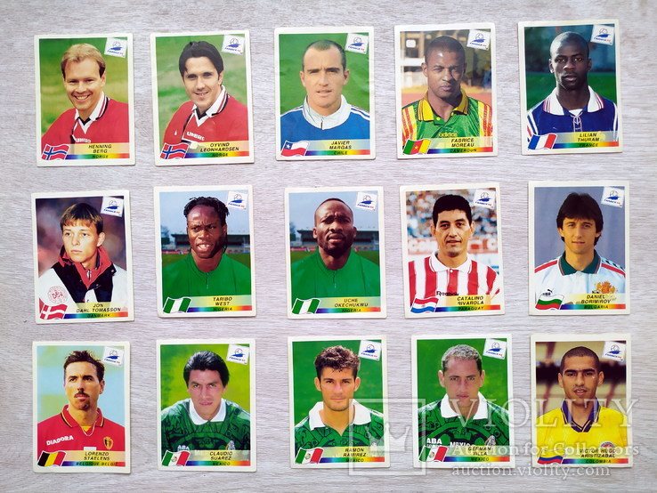 Наклейки Panini France 98, фото №2