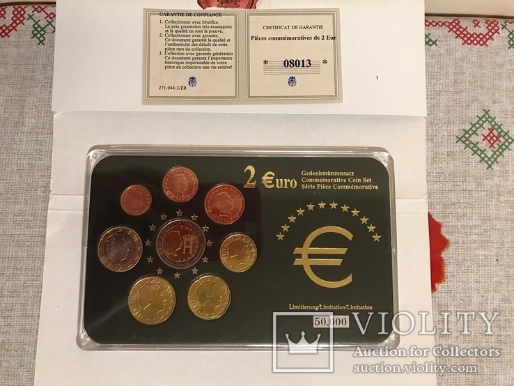 Комплект євро Luxemburg, фото №4
