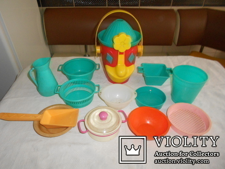  Детская посуда для песочницы., фото №2