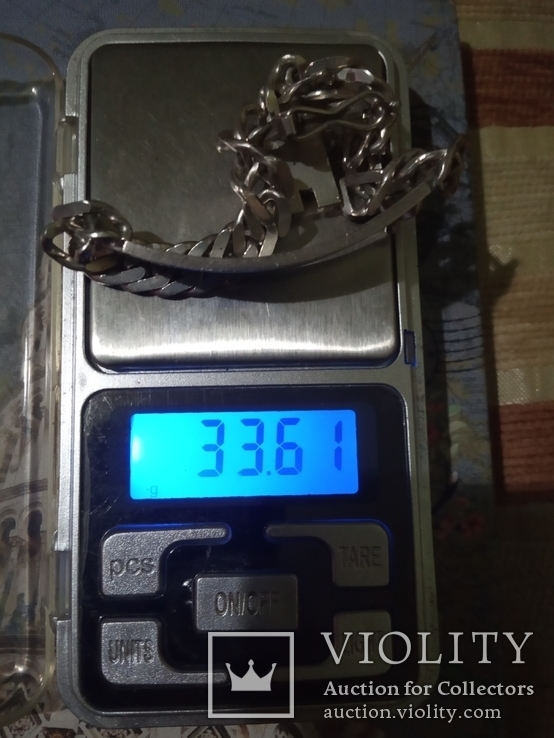 Серебряный браслет - 33,6 грамм, фото №5