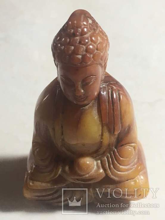 Скульптура Будды из мыльного камня