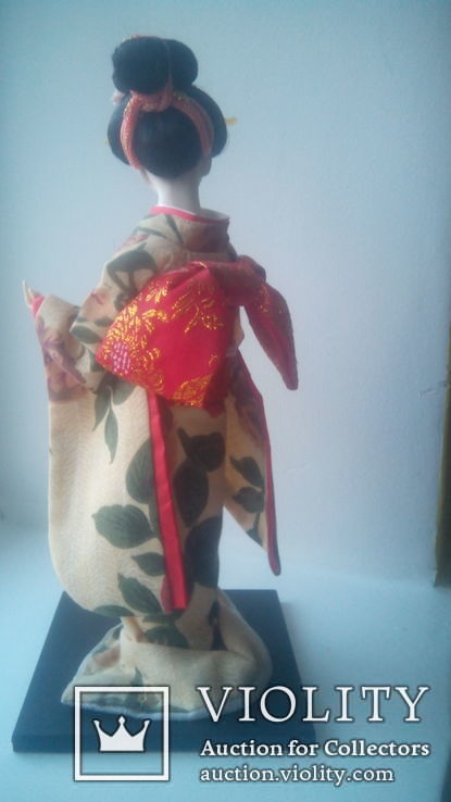 Интерьерная кукла Гейша 30см Япония, фото №6