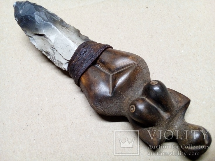 Трипільський кремяний ніж., фото №2