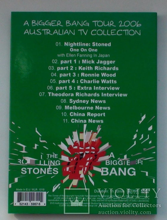 DVD The Rolling Stones Роллинг Стоунз, фото №4