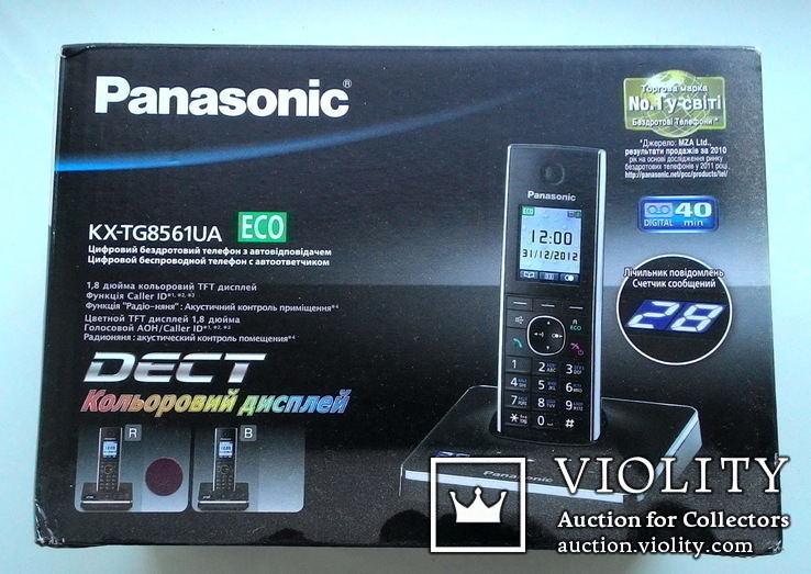 Телефон Panasonic КХ-ТG8561UA, фото №9