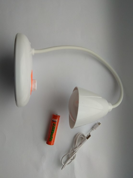 Светодиодная настольная аккумуляторная LED лампа Small Sun ZY-E2 USB, photo number 4