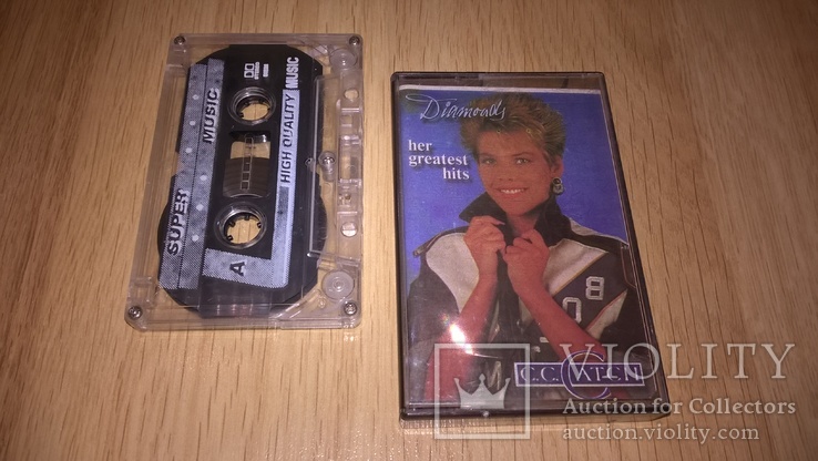 C.C. Catch (Diamonds. Her Greatest Hits) 1988. (MC). Кассета. Super Music. Poland., фото №2