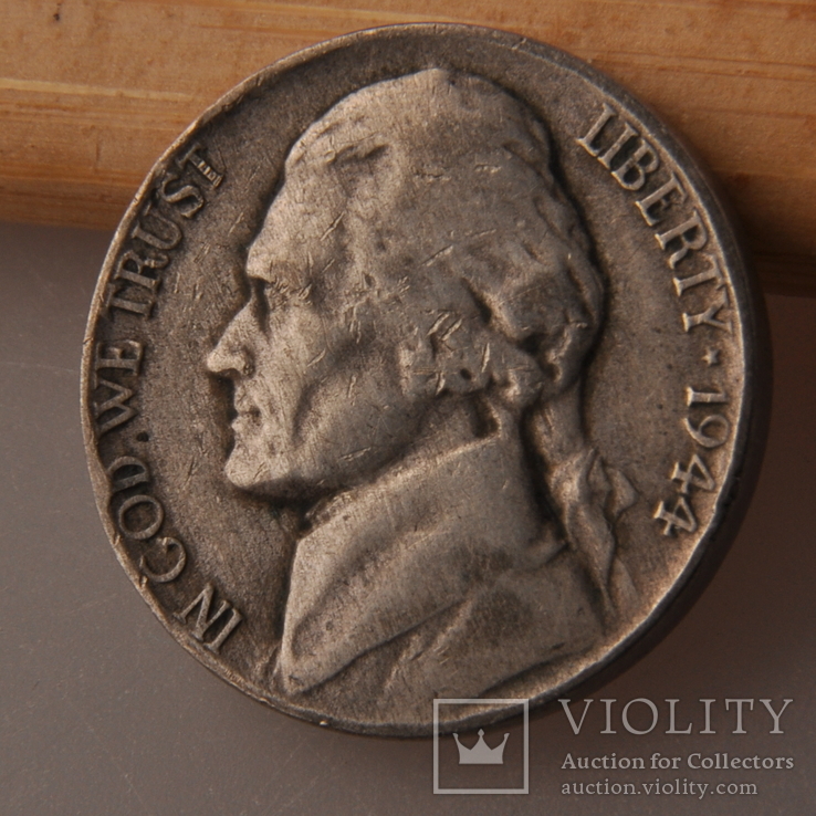 США 5 центов 1943 - 44 - 46 - 48 г. Джексон, фото №5