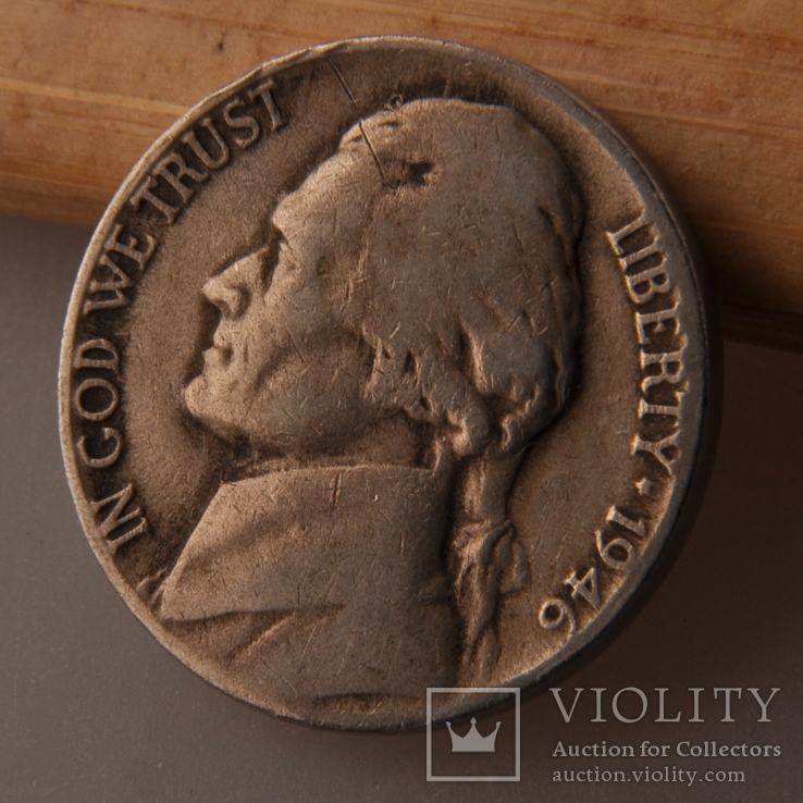 США 5 центов 1943 - 44 - 46 - 48 г. Джексон, фото №9