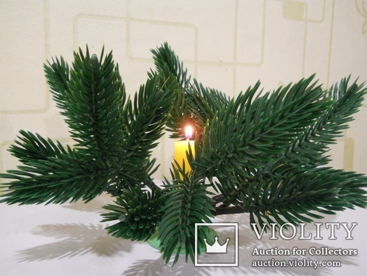 Рождественская подставка под свечу (подсвечник) - СССР, фото №6