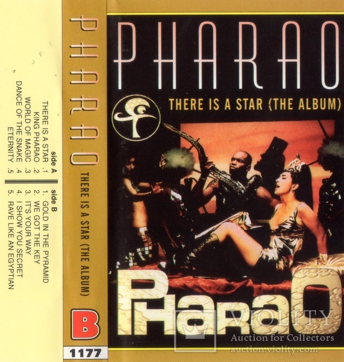 Pharao ‎ (There Is A Star. The Album) 1994. (MC). Кассета. Breston Studio. Белоруссия, фото №6