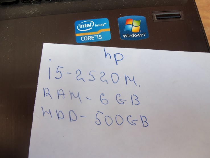Ноутбук Hp ProBOOK 6560b intel core i5 - 2520M CPU 2*2.50GHz з Німеччини, фото №3