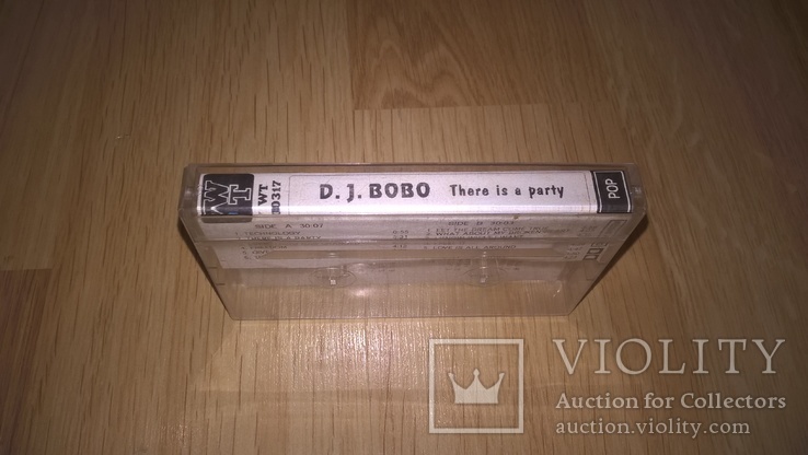 DJ BoBo (There Is A Party) 1994. (MC). Кассета. Western Thunder. Ukraine. Techno, фото №4