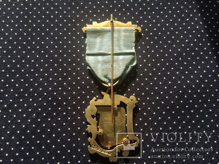 Масонская медаль серебро 1921 год, фото №9
