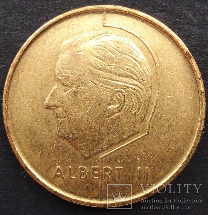 Бельгия 5 франк 1998