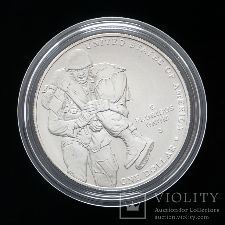 1 Доллар 2011 Медаль Почёта, США UNC, фото №3