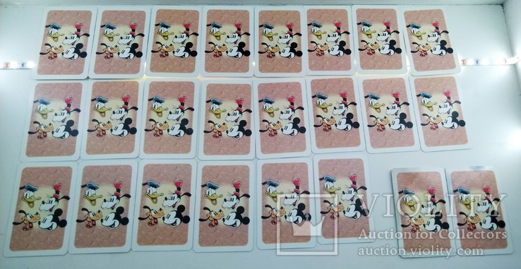 Карты игральные Disney - дисней 54 карты, 90 - их годов, фото №12
