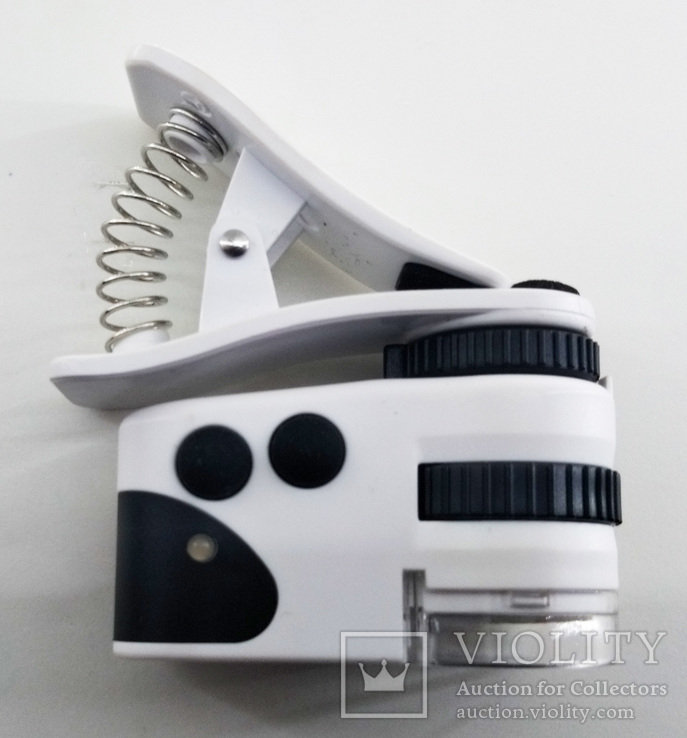 Лупа - микроскоп для смартфона в чехле, 45 х увеличение,Sigeta MicroChip. Новый, фото №2