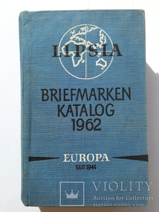 Каталог марок. С 1945 по 1960 гг., на нем. яз., Briefmarken katalog. Europa