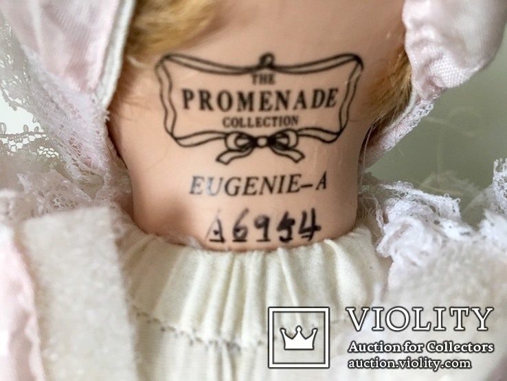 Фарфор кукла Promenade collection. 33 см. девочка Eugenie, фото №8