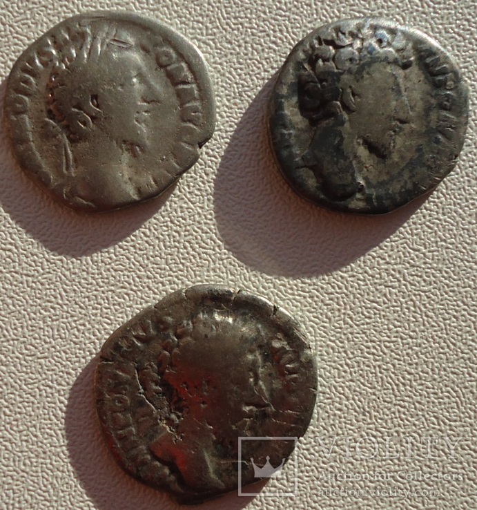 3-и денария императора Марка Аврелия, фото №2
