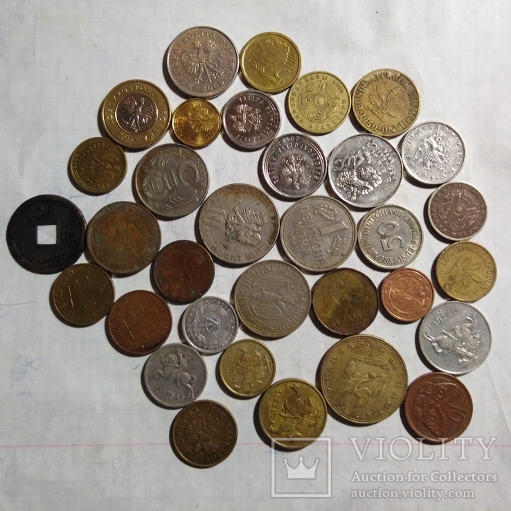 33 монеты мира без повторов, фото №3