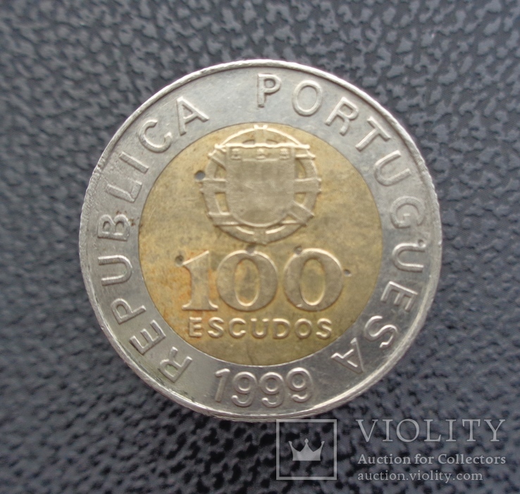 Португалия 100 эскудо 1999, фото №3