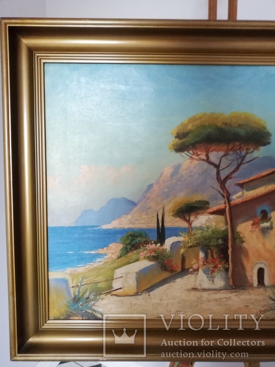 Картина "Узбережжя Італії", фото №10