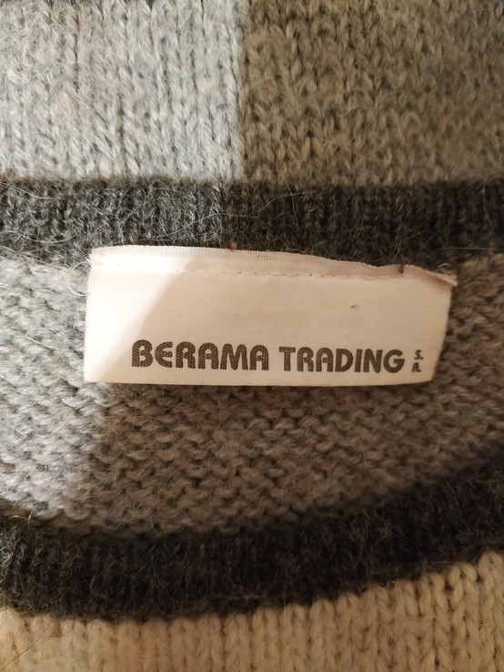 Теплый зимний перуанский свитер BERAMA TRADING Перу шерсть р-р 38-40, фото №8