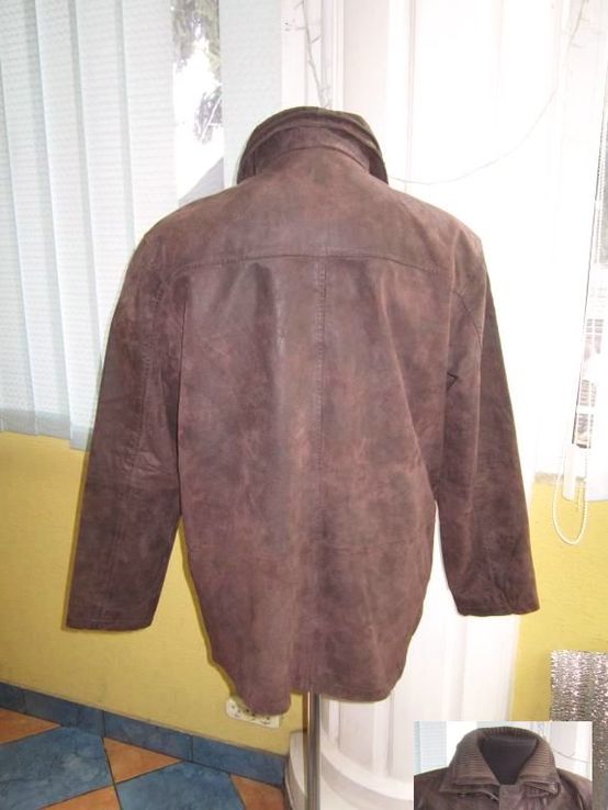 Большая кожаная мужская куртка. Германия. Лот 768, фото №4
