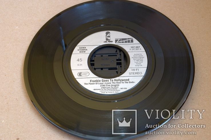 FRANKIE GOES TO HOLLYWOOD Power of Love 45RPM, фото №4