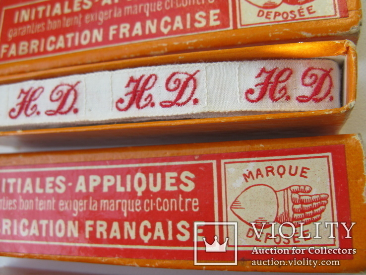 Пришивные этикетки французского производства. Зарегистрированная торговая марка., фото №2