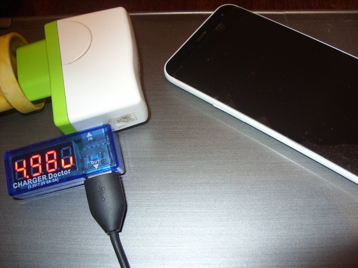 Цифровой USB Тестер Вольтметр Амперметр Контроль Зарядки Доктор USB, фото №3