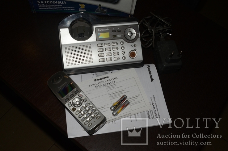 Радио телефон Panasonic KX-TCD246UA, фото №3