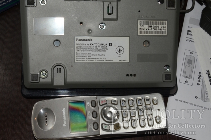 Радио телефон Panasonic KX-TCD246UA, фото №5