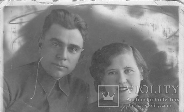 Фото супружеская пара 1944г