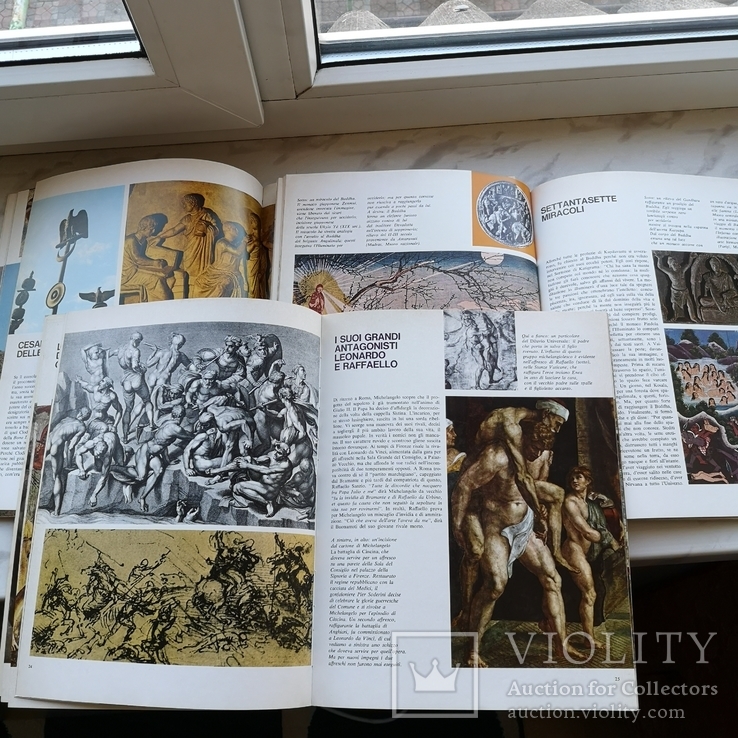 Три книги Микеланджело, Юлий цезарь и Будда На английском, фото №8