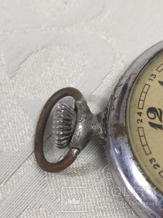Карманные часы Златоустовский часовой завод на восстановление, фото №5